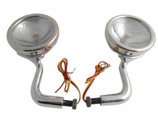 1928-29 Ford Cowl Lamps With Turn Signals