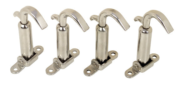 1930-31 Ford Model A Stainless Hood Latches (Set Of 4)