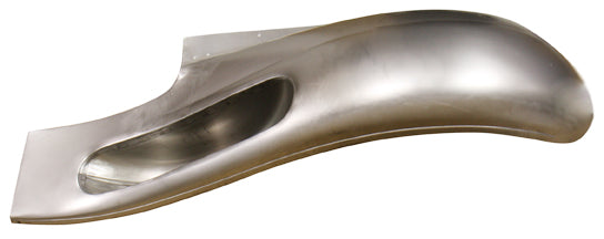 1930-31 Ford Right Steel Front Fender With Fender Wheel Well Installed