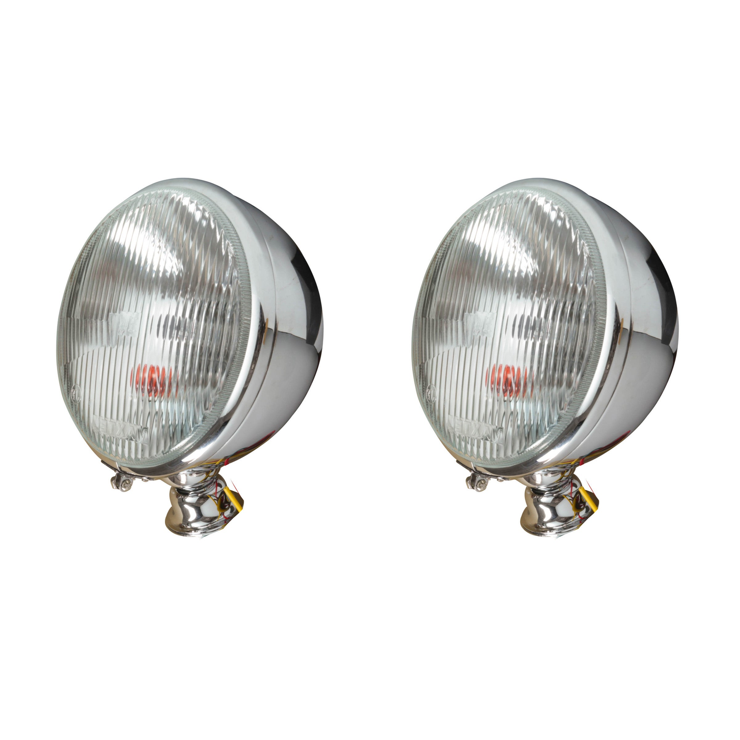 Stainless Steel King Bee Headlights With Turn Signals