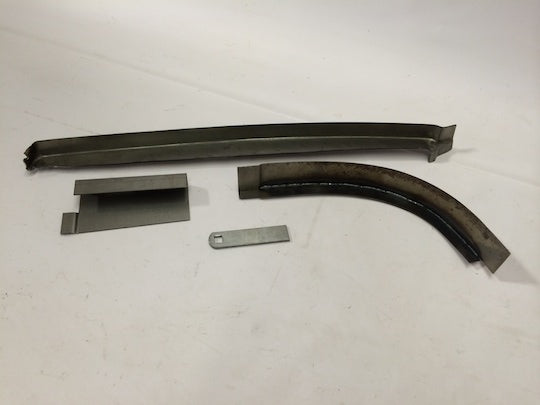 1930-31 Ford Roadster Left Quarter Panel Braces That Install Onto Quarter Panel