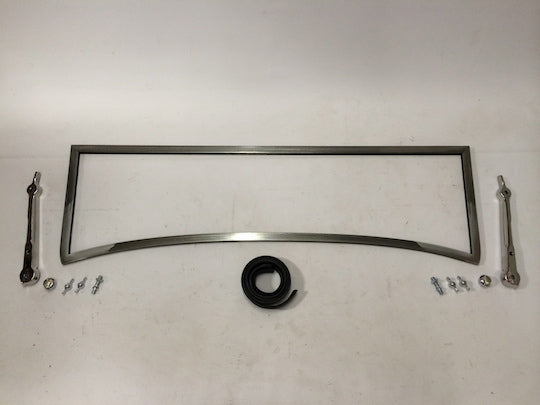 1932 Ford Stock Height Plain Windshield Frame Kit Fits Roadster, Phaeton and Roadster Pickup