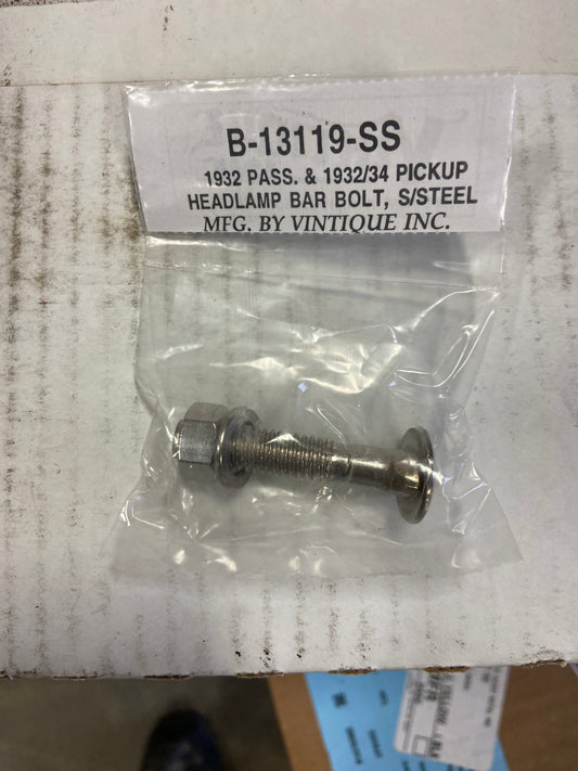 193 Ford Headlamp Bar Stainless Steel Bolt Kit